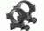 Simmons Rifle Scope 1in Rings, High, Matte Black 49172