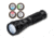 Smith &amp; Wesson Galaxy 12 LED Flashlight, Red/White/Blue/Green SW1222