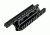 Sniper 14 Slot Duct Cover Mount, Black, Fits AK47/AK74 MTQRA