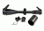 Sniper 4-16x50mm Rifle Scope w/ Front AO Adjustment, RGB Tri-Illumination Mil Dot / Heavy Duty Ring Mount, Black LT4-16X50AOL