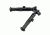 Sniper Tactical Folding BiPod, Picatinny / Weaver Rails, Black BP01
