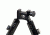 Sniper Tactical High Profile Folding / Height Adjustable BiPod, Black BP03, EDEMO1