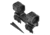 Spuhr 34mm H34mm 0MIL/0MOA Quick Detachable Rifle Scope Mount, Black, QDP-4006