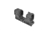 Spuhr 34mm H34mm 6MIL/20.6MOA Rifle Scope Mount for Picatinny Rail, Black, SP-4636