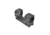 Spuhr 34mm H34mm 6MIL/20.6MOA Rifle Scope Mount for Picatinny Rail, Black, SP-4636