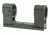 Spuhr 36mm H48mm 0MIL/0MOA  Rifle Scope Mount for Picatinny Rail, Black SP-6004