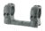 Spuhr Picatinny Aesthetic Mount w/Classic Rings, 0 MOA, Dia 30mm, H 34mm, Black 7340150712181