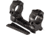 Spuhr Picatinny Interface Mount, 0 MOA, Dia 30mm, H 34mm, Black, SCP-3006D