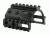 Spuhr Tri-Rail Short, Black, Length 70 mm/2.76in 1006848