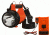 Streamlight Fire Vulcan Rechargeable C4 LED Flashlight, Orange with Vehicle Mount and 12v DC Charger, 44451