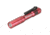 Streamlight MicroStream Ultra-Compact USB Rechargeable Personal Light, 250/50 Lumens w/ 5in USB Cord and Lanyard, Box, Red, 66605