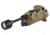 Streamlight Sidewinder Stalk LED Flashlight w/Helmet Clip &amp; E-Mount, CR123A &amp; AA, Multicolor, 76 Lumens, Coyote, 14302