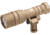 SureFire M340C Mini Scout Light Pro 1 x CR123A LED Compact Weapon Light, 500 Lumens, Swivel, Picatinny, w/ Z68 Click ON/OFF Tailcap, Anodized, Tan, M340C-TN-PRO