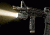 Surefire M910A Vertical Foregrip Weaponlight with Picatinny Rail - shown mounted