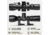 Tacticon Armament Falcon V3 3-9x32mm 30mm Tube Second Focal Plane Rifle Scope, Illuminated Mil-Dot Reticle, Black, FALCV39x32