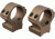 Talley X-Bolt Hells Canyon Rifle Scope Rings, 1in, Low, Burnt Bronze Cerakote, HC930735