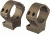 Talley X-Bolt Hells Canyon Rifle Scope Rings, 30mm, Medium, Burnt Bronze Cerakote, HC740735