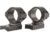 Talley 93X702 Low Rings &amp; Base Set Winchester 70 Extension Style Black Finish
