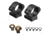 Talley Lightweight Alloy Scope Mounts for Browning/Howa/Remington, Black, Burnt Bronze, Silver