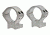 Talley S930700 1-Piece Low Base &amp; Ring Set Remington 700 1'' Style Silver Finish
