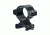 Tasco Aluminum Rifle Scope Ring, Medium, Detachable, Matte Black, 22cal, TS00708