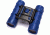 Tasco Essential 10x25 Roof Prism Water Resistant Binoculars,Blue,Box 168RBB
