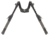 Tier One Aluminum Arca Evolution Bipod, Black, Short/7in, T1BEAA180