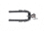Tier One Evolution Bipod - Aluminum M Lok 9in, Black, T1BEAM230