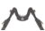 Tier One Evolution Bipod Blaser - Carbon Tilt Picatinny 9in, Black, T1BECTP230B