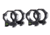 Tier One Superlight Hunting Rings, Black, 30mm Extra High, T1PIC30EH