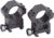 Traditions Tactical Rings 4 Screw, 1in, Medium, Matte Black, A763M