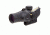 Trijicon 1.5x16S Compact ACOG Rifle Scope,Dual Illuminated Amber Ring, 2 MOA Center Dot Reticle w/M16 Carry Handle Base and Mounting Screw, 400138
