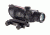 Trijicon 4x32 BAC ACOG Rifle Scope,Dual Illuminated Red Crosshair 300BLK Reticle w/TA51 Mount 100411