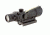 Trijicon TA11F-A ACOG 3.5x35 Rifle Scope - Amber Chevron BAC .223 Flattop Reticle, Flat Top Adapter