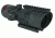 Trijicon ACOG 6x48 Machine Gun Rifle Scope w/ Red Chevron BAC includes M14913 Rail and TA75 Adapter