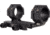 Trijicon Cantilever Mount w/Q-LOC, 30mm Tube, 1.535 in, Black, AC22040