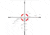 Trijicon Credo CR624 1-6x24mm Rifle Scope, 30 mm Tube, Second Focal Plane, Black, Red BDC Segmented Circle .223 / 55 Grain Reticle, MOA Adjustment, 2900015