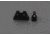 Trijicon For Glock Sup Night Sight w/ Wht Outline/Grn Lamps, White/Black, Suppressor Night Sight Set 196577
