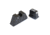 Trijicon For Glock Sup Night Sight w/ Wht Outline/Grn Lamps, White/Black, Suppressor Night Sight Set 196577