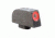 Trijicon Fits Glock Hd Orange Front Outline Sight Only .245 High GL101FO-245