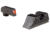 Trijicon HD XR Night Sight Set, MOS Fit Rear, Glock 17, 17L, 19, 22, 23, 24, 25, 26, 27, 28, 31, 32, 33, 34, 35, 37, 38 and 39, Orange, 601092