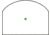 Trijicon RMR Type 2 Reflex Green Dot Sight, 1x, 3.25 MOA Green Dot, Black, RM06-C-700800