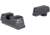Trijicon Suppressor/Optic Height Tritium Night Sights - Glock Small Frames MOS
