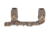 Troy Scope Mount Assembly, 34MM, 0MOA, Military Brown, SSCM-34M-00MT-00