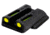 USED TruGlo Brite-Site Tritium/Fiber Optic Green/Yellow Sight for Ruger LC Pistols, TG-TG131RT2Y, EDEMO1, Used, Condition Like New, Inspect and Rebox