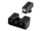 TruGlo Tritium Pro Green Sight Set for Glock Low, White Focus Ring, Steel, Black, TG-TG231G1W