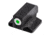 TruGlo Tritium Pro Handgun Sight Set for 1911 270/450, White Focus Lock Ring, TG-TG231N2W