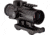 TRYBE Optics 3x32mm Compact Prism Scope Red Dot Sight, 32mm Tube, Black, TRO3XPRISM-BL