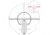 U.S. Optics FDN-17X Rifle Scope, 3.2-17x50mm, 34mm Tube, FFP, HORUS H102 Reticle, 1/10 MIL Elevation/ Windage Adjustment, Black, Medium, FDN 17X H102