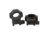 Kensight USTS Double Width Steel Scope Rings, 1.270in High Profile, Smooth, Black, 660-642